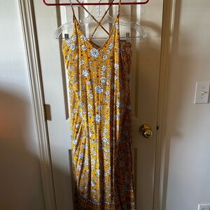 Old navy maxi floral summer dress